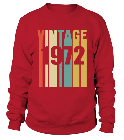 Vintage 1972 Retro Men's Sweatshirt