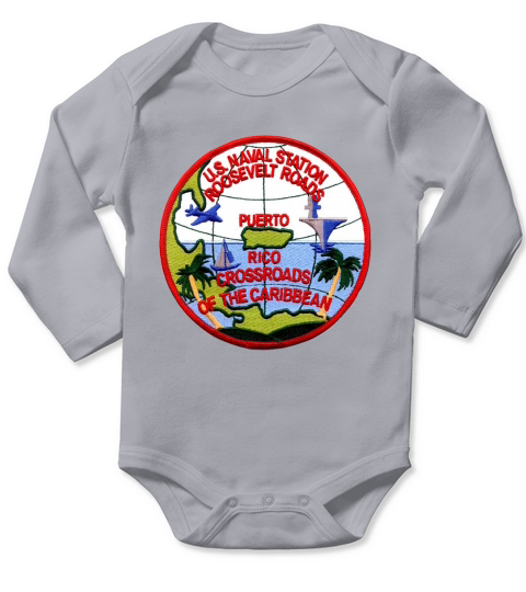 Naval Station Roosevelt Roads Puerto Rico Mug Long Sleeve Baby One-Piece