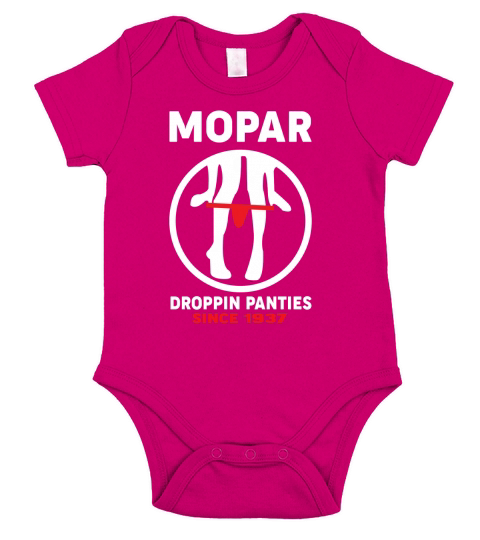 MOPAR DROPPIN PANTIES Short Sleeve Baby One-Piece