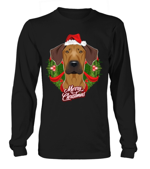 Rhodesian Ridgeback Lover I Christmas Rhodesian Women's Long Sleeve