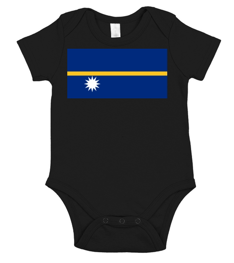 Nauru Short Sleeve Baby One-Piece