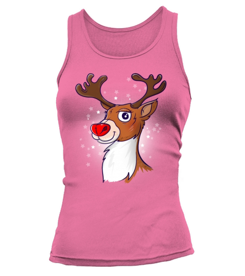 Merry Christmas Rudolph The Red Nosed Reindeer Women's Tank Top