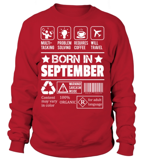 Born In September Women's Sweatshirt
