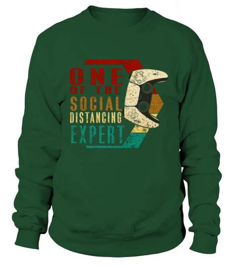 One Of The Social Distancing Expert Gaming Gamer Women's Sweatshirt