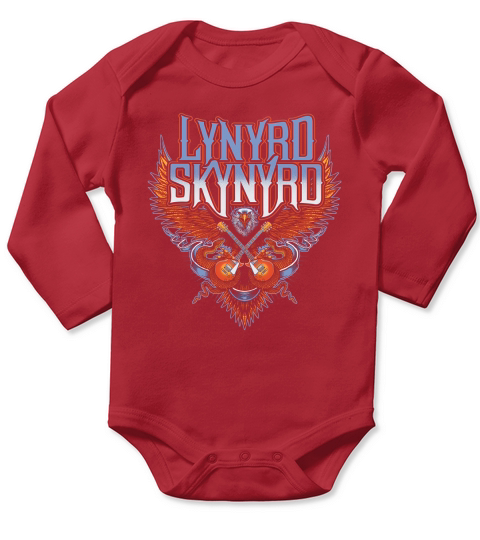 Lynyrd Skynyrd   - Unisex Long Sleeve Long Sleeve Baby One-Piece