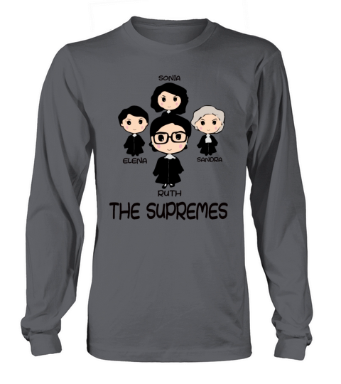 The US Supremes Court RBG Feminist Shirt for Women Women's Long Sleeve