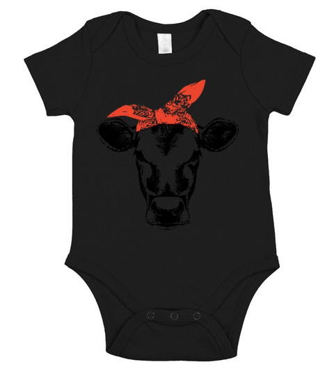 cows farmer t-shirts Short Sleeve Baby One-Piece