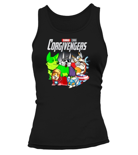 Corgi corgivengers dogvengers dog lover Tank top Woman