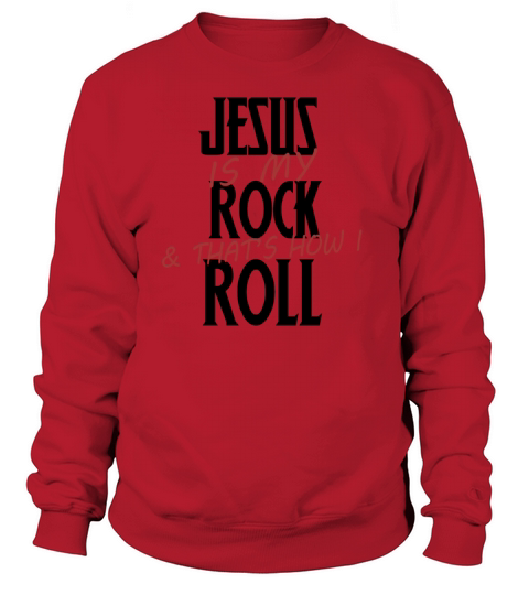 Jesus is my rock Women's Sweatshirt