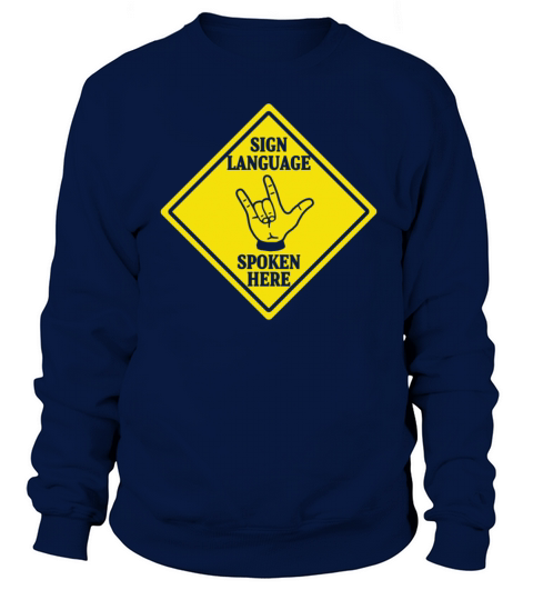 Deaf Awareness Spoke Deafness Hearing Loss Sweatshirt Unisex