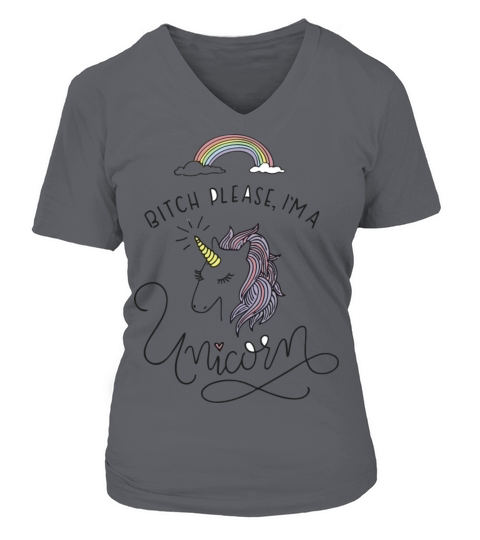 Unicorn Women's V-Neck T-shirt
