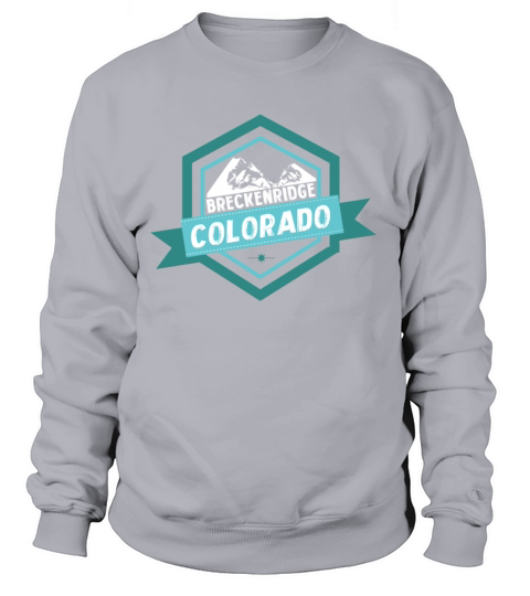 Breckenridge Colorado T shirt Badge Women's Sweatshirt