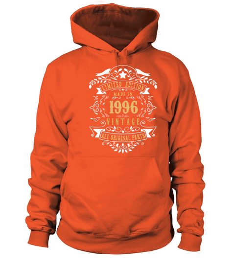 Limited Edition Made In 1996 Vintage Original Women's Hoodie