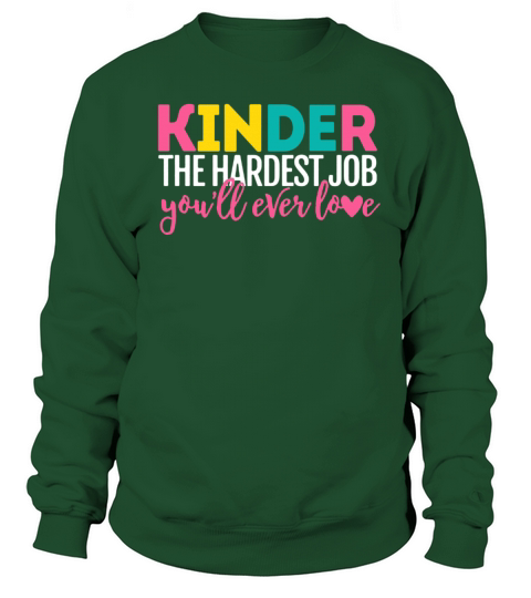 Kindergarten Teacher Shirt Kinder Women's Sweatshirt