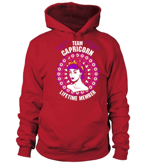 Team Capricorn Lifetime Member Women's Hoodie