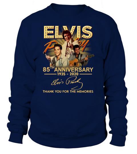 Elvis Presley 85th Anniversary 1935 2020 Sweatshirt Unisex
