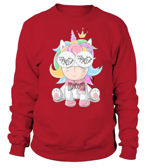 family unicorn shirt Men's Sweatshirt