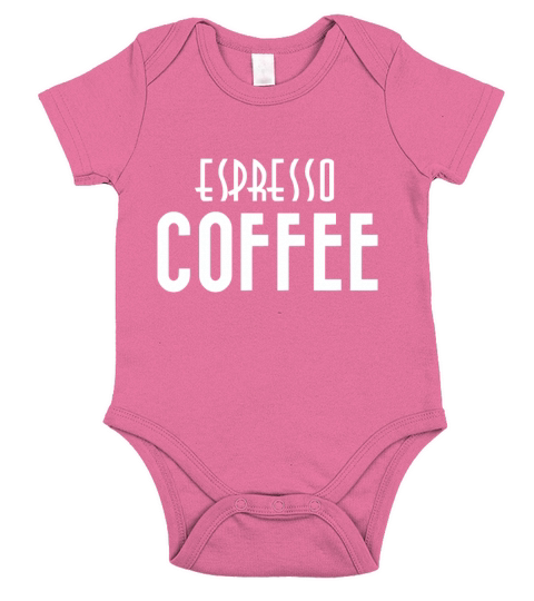 Espresso coffee Short Sleeve Baby One-Piece