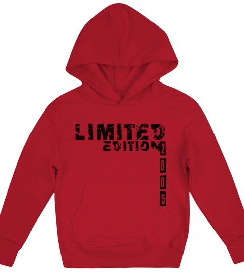 Limited Edition 2005 Birthday Boys Girl Kids Hoodie