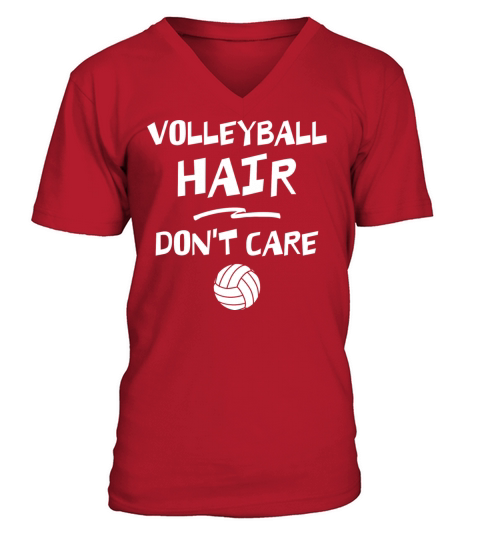 Volleyball Hair Men's V-Neck T-shirt