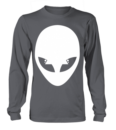 Alien Head Extraterrestrial Ufo Space Gift Women's Long Sleeve