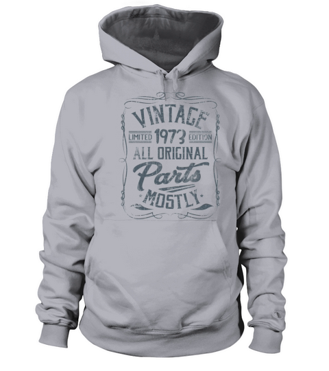 Birthday 1973 Vintage Born In Women's Hoodie