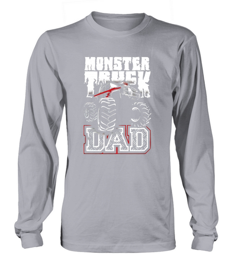 Monster Truck Dad Long sleeved Unisex