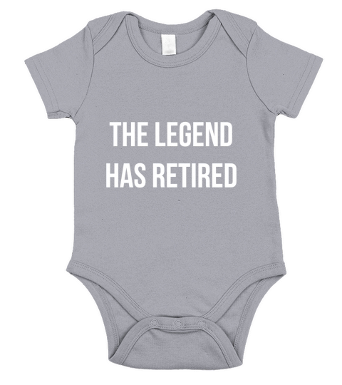 The Legend Has Retired by mariteas----ZSUTITQ Short Sleeve Baby One-Piece