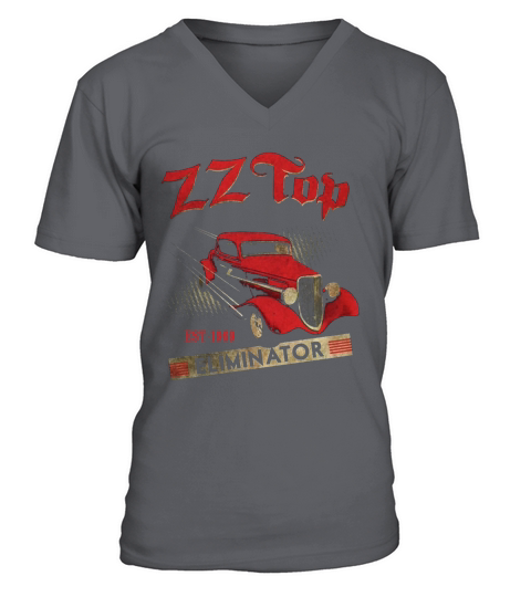 ZZ Top - Eliminator Est. 1969 T-Shirt V-Neck T-shirt