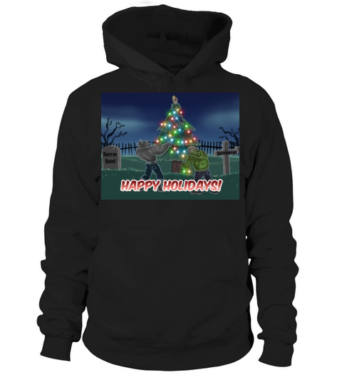 Happy Holidays from Horror Hotel Women's Hoodie