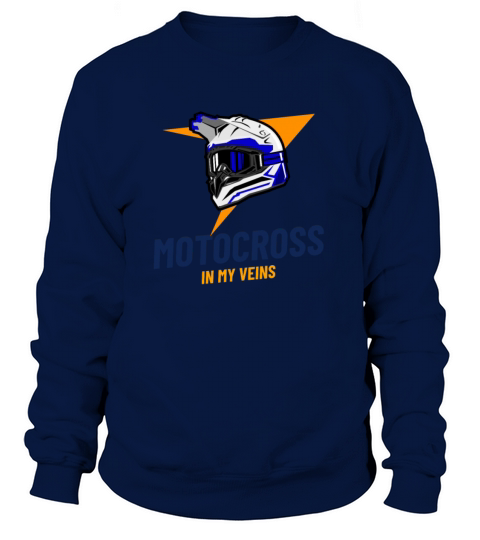 Motocross in my veins Women's Sweatshirt