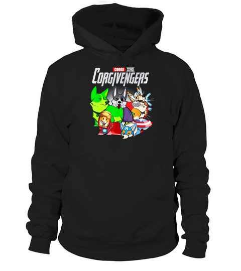 Corgi corgivengers dogvengers dog lover Hoodie Unisex