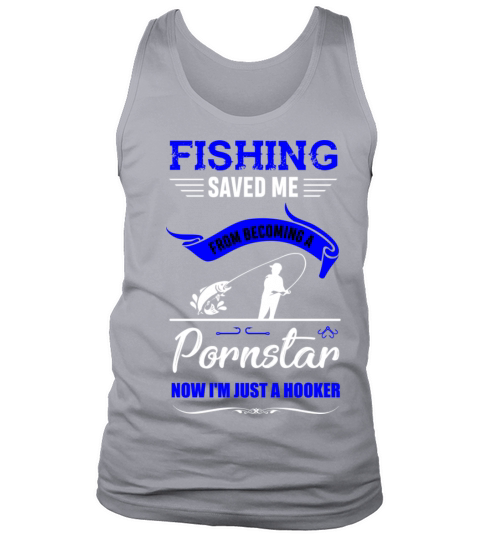 Fishing Fisherman Pornstar Hooker Angler Gift Men's Tank Top