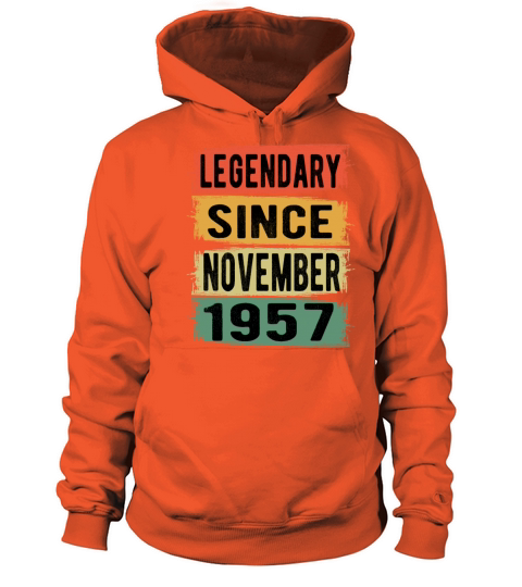 Birthday Gift November 1957 Women's Hoodie