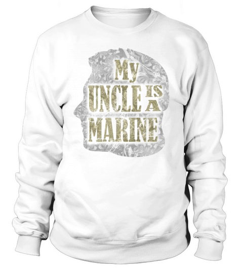 My uncle is a marine landing operations veteran Men's Sweatshirt