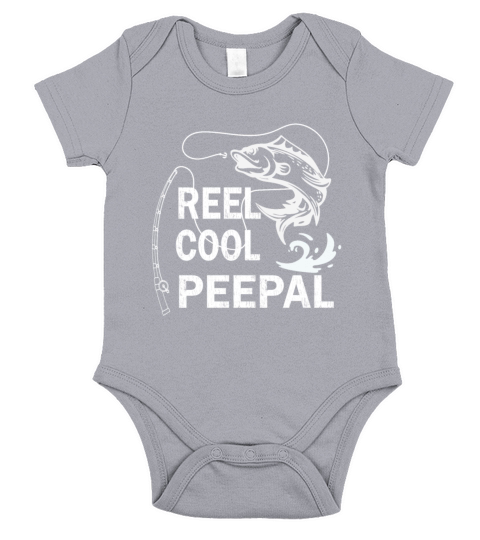 Reel Cool Peepaw Short Sleeve Baby One-Piece