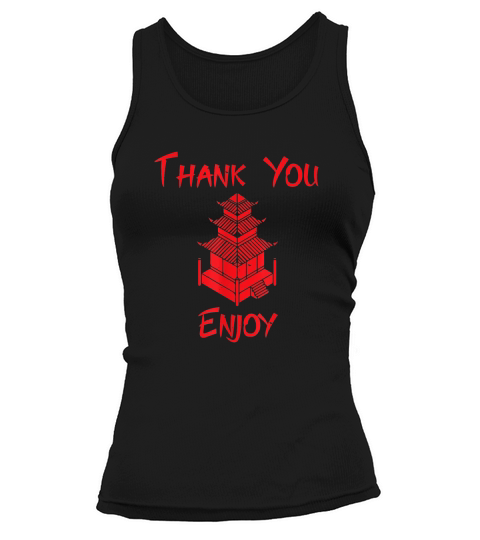 Thank you enjoy gift Tank top Woman