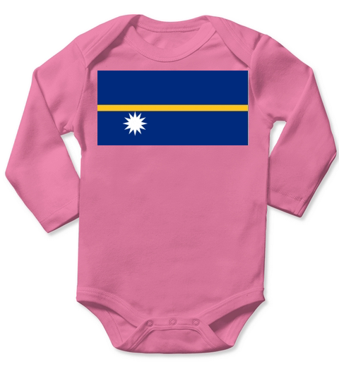 Nauru Long Sleeve Baby One-Piece