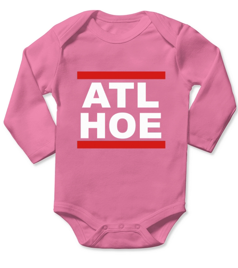 ATL Hoe Red Line Long Sleeve Baby One-Piece