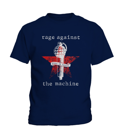 Rage Against The Machine Bulls On Parade Mic Kids T-Shirt