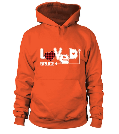 Love Bruce Classic Valentines Day Women's Hoodie