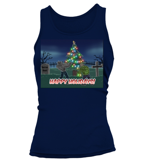 Happy Holidays from Horror Hotel Women's Tank Top