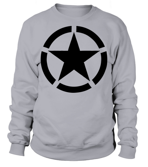 Broken Ring White Star National Symbol Men's Sweatshirt