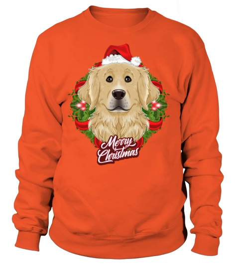 Golden Retriever Lover I Merry Christmas Golden Women's Sweatshirt