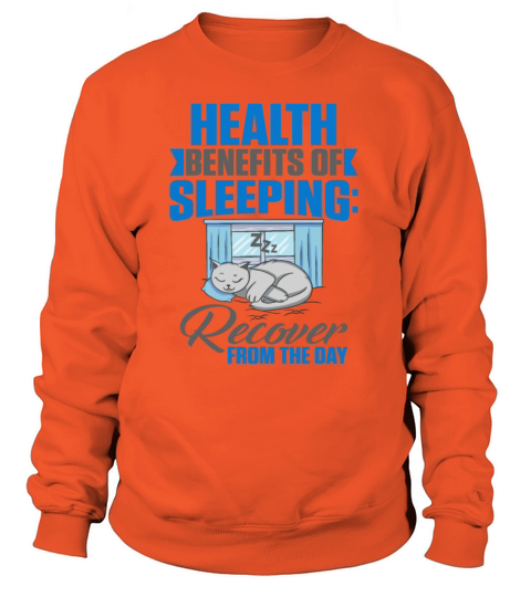 Lazy Tired Sleeping Pajamas Benefits To Sleep Women's Sweatshirt