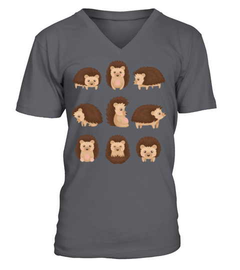 Hedgehog Men's V-Neck T-shirt