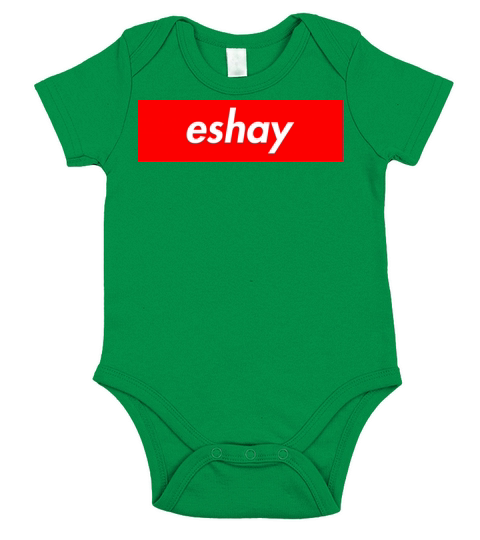 eshay supreme Short Sleeve Baby One-Piece