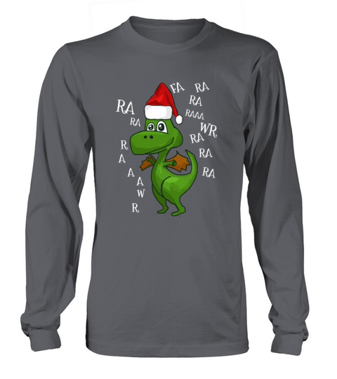 Funny Dinosaur Fa Ra Ra Rawr Rawr Christmas Women's Long Sleeve