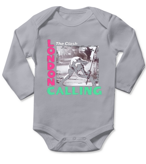 Matta The Clash London Calling Long Sleeve Baby One-Piece