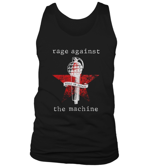 Rage Against The Machine Bulls On Parade Mic Tank Top Unisex